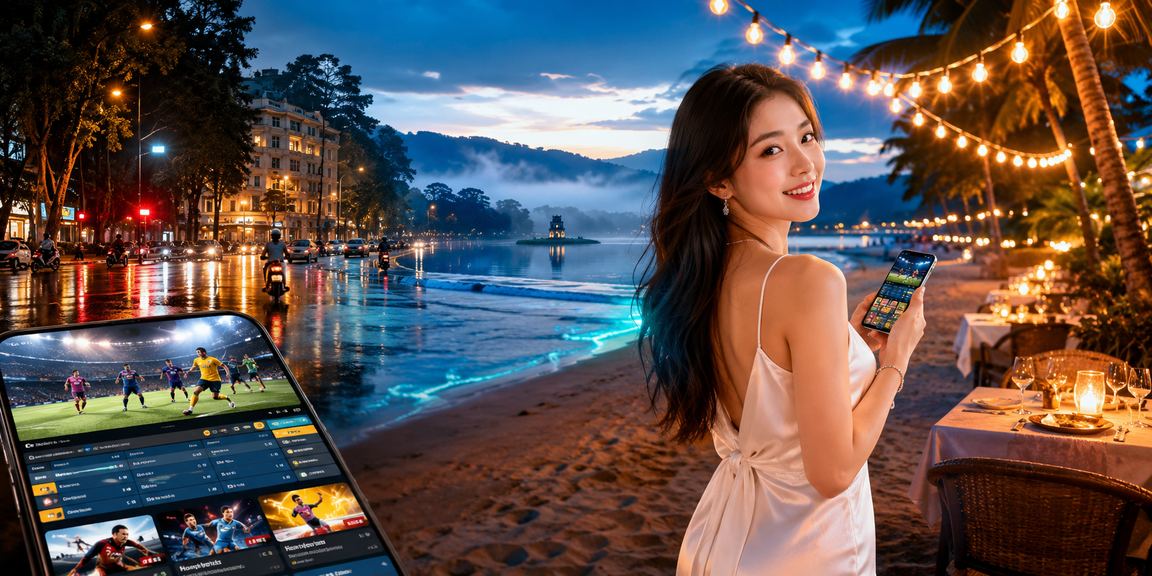 Người chơi Việt Nam tham gia cá cược thể thao trên điện thoại tại Đà Lạt